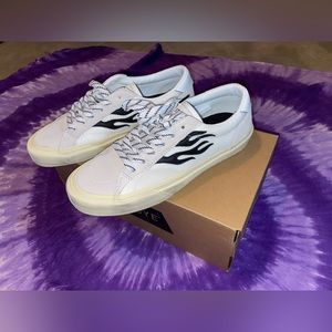 Straye shoes size 8.5 grey, black color way with cream soles